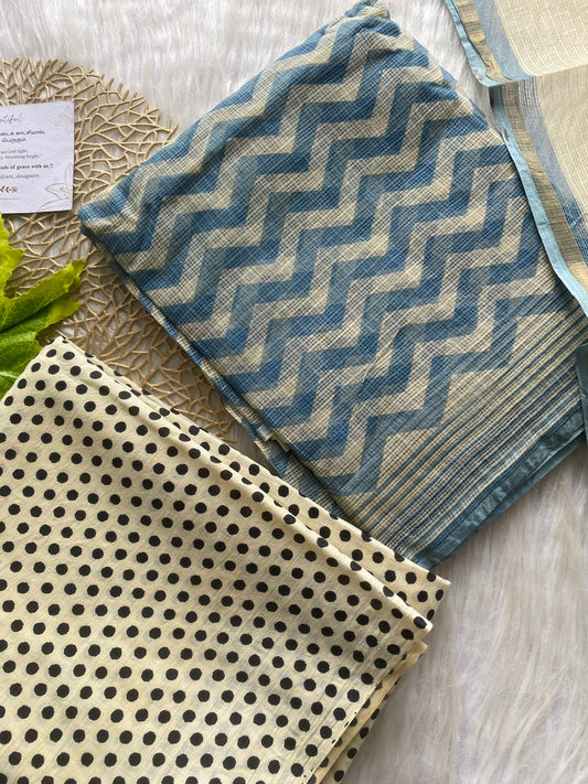 AKD128 - Kota doria - Blue