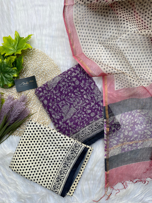 AKD124 - Kota doria - Purple creeper