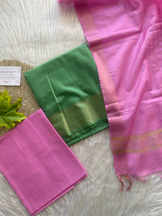 ASS06 - Bhagalpuri silk green