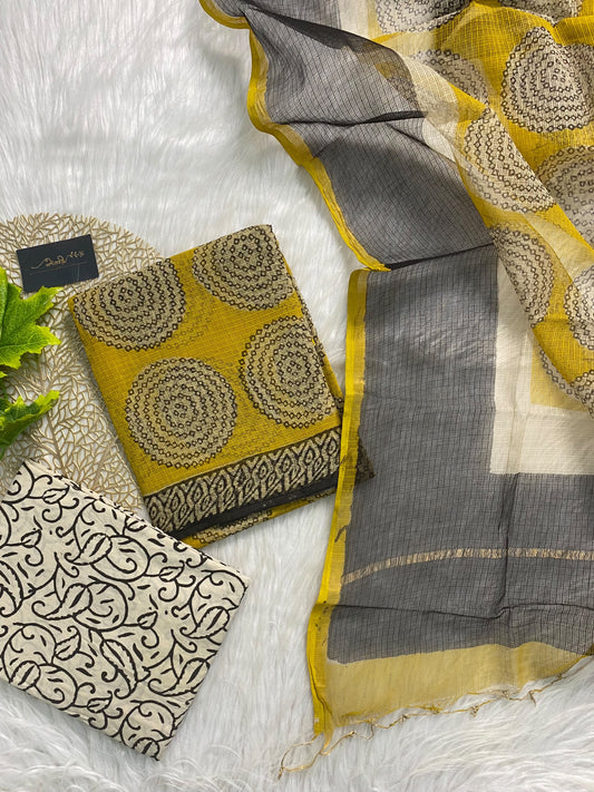 AKD125 - Kota doria - Mustard