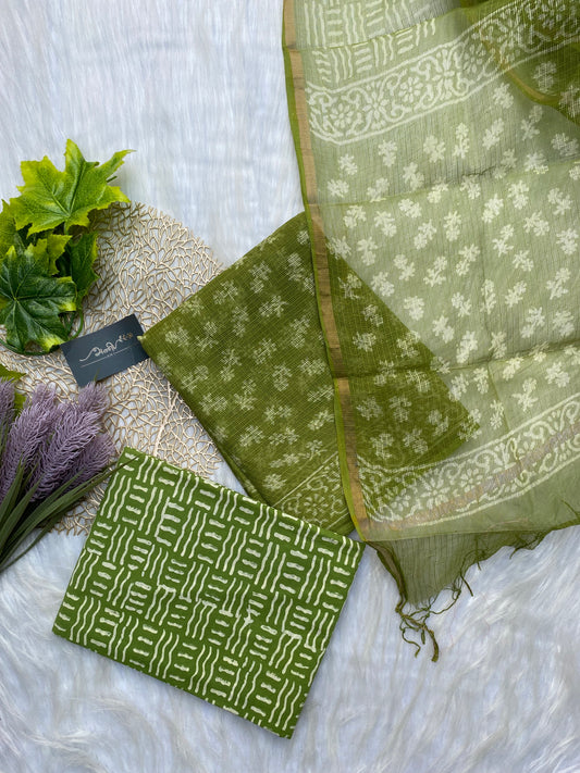 AKD123 - Kota doria - Green Leafy