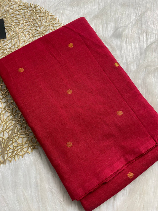 AC118- Red Cotton salwar