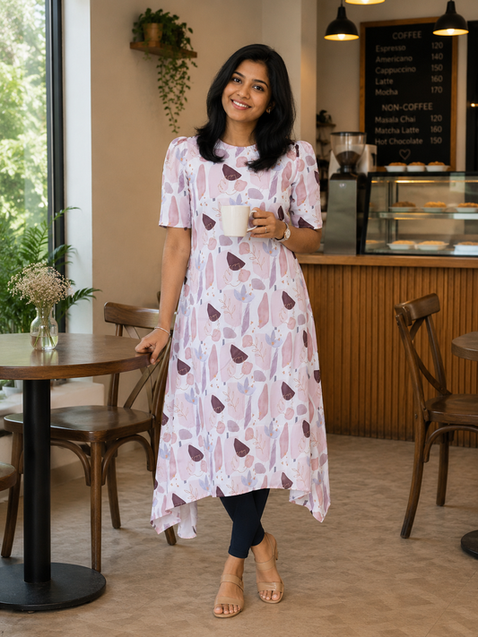 AK134 - Boho - Modal A-line kurti